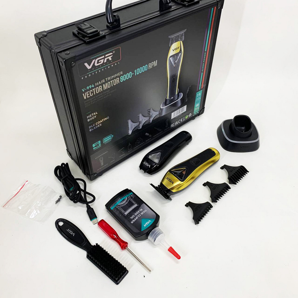 Машинка для стрижки волос с универсальным питанием VGR, Машинка-триммер 3 в 1 для стрижки волос UL-10 Львов - изображение 2