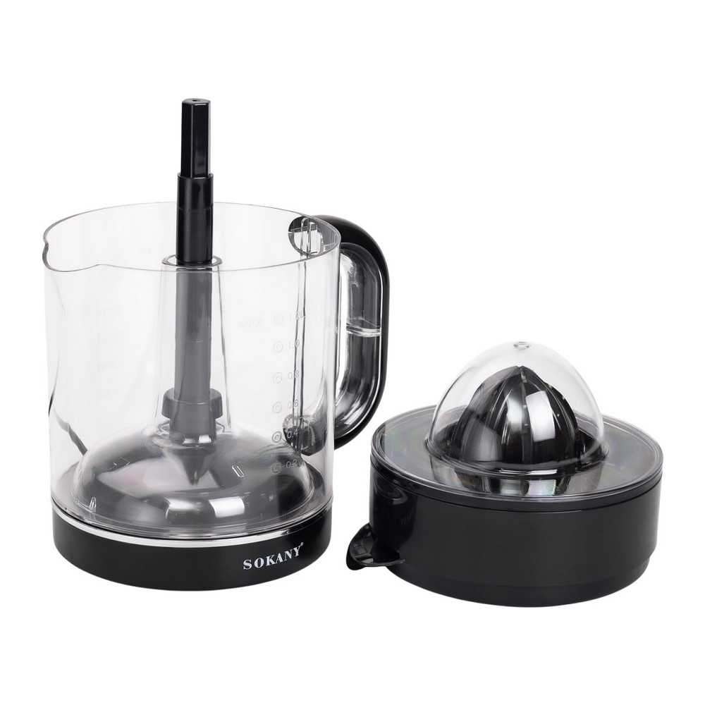 Соковыжималка для цитрусовых электрическая 30 Вт 1.2 л пресс для апельсинов Sokany SK-CZ-626 Киев - изображение 5