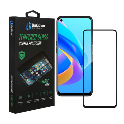 Скло захисне BeCover Oppo A76 Black (707604) Вінниця - фото 1