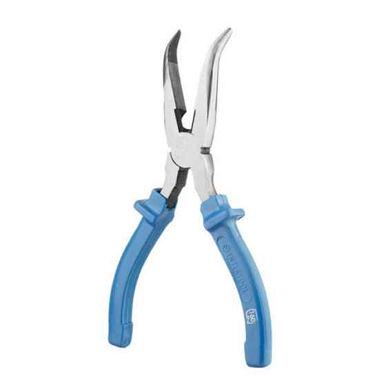 Довгогубці вигнуті, 180 мм INTERTOOL HT-0125 Київ