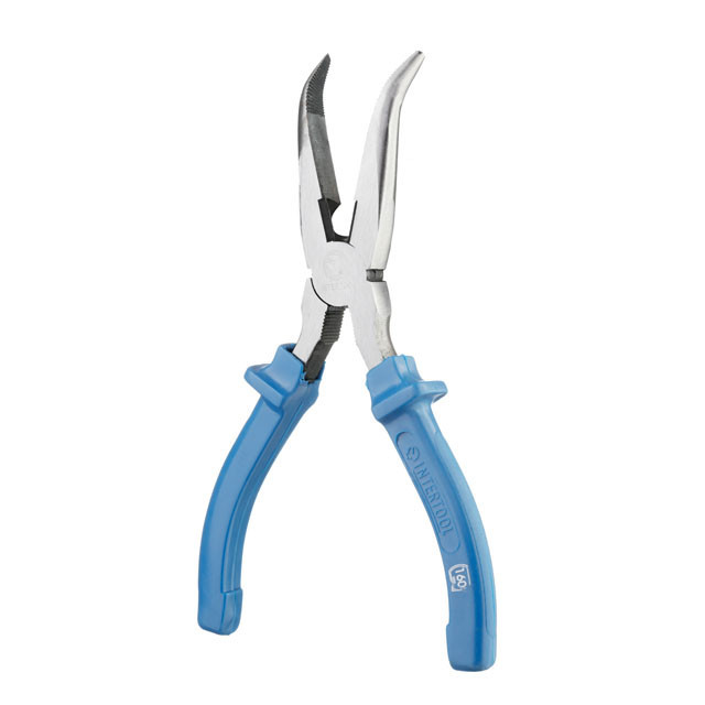 Длинногубцы изогнутые, 180 мм INTERTOOL HT-0125 Киев - изображение 3