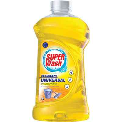 Средство для мытья пола Super Wash Лимон 1 л (4820096034064) Винница