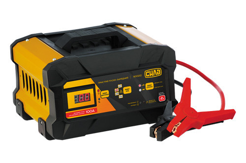 Пуско-зарядний пристрій 15А 100А 6/12В з цифровим дисплеєм СИЛА Харків - фото 1