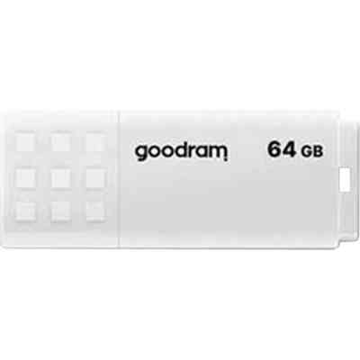 USB флеш накопичувач Goodram 64GB UME2 White USB 2.0 (UME2-0640W0R11) Вінниця