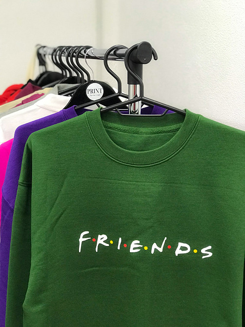 Чоловіча толстовка/світшот з принтом — "FRIENDS". Чернівці - фото 3