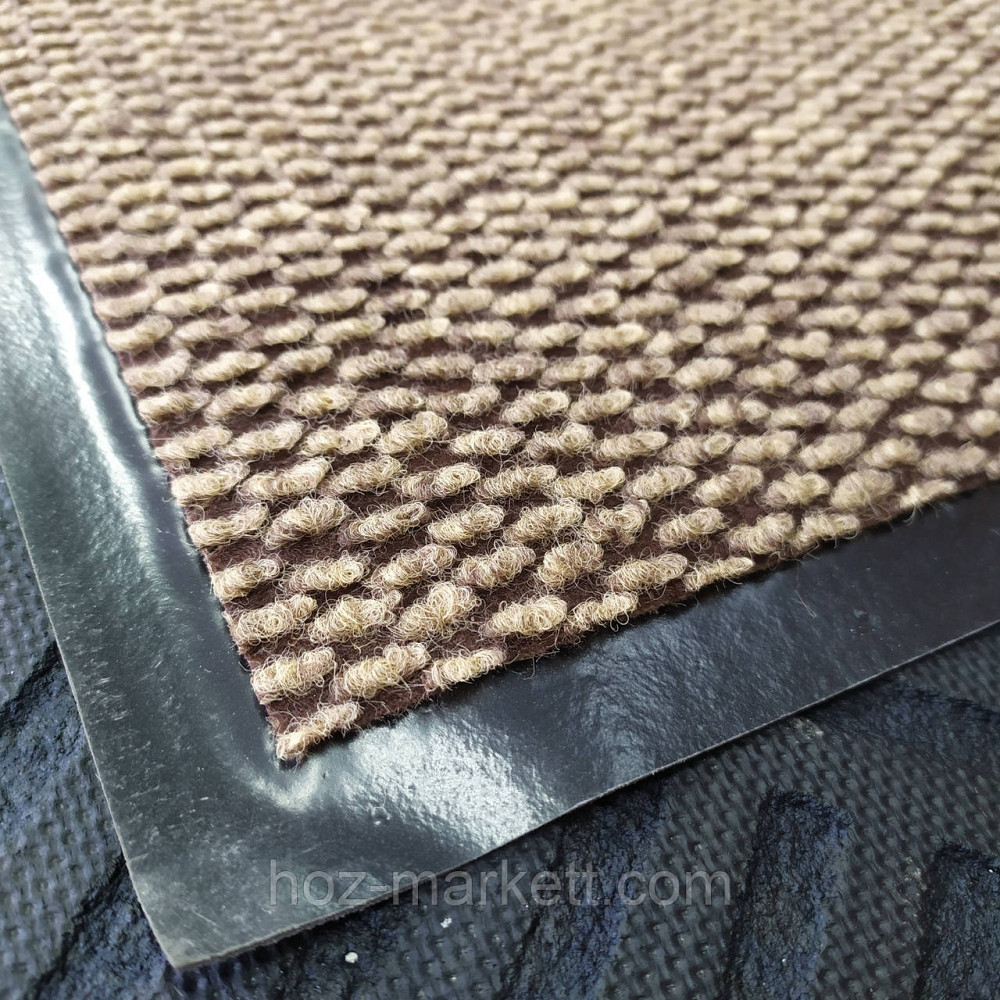Коврик 120 х 88 см влаговпитывающий с ворсом в прихожую бежевый Харьков - изображение 5
