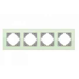 BINERA зелене скло Рамка горизонтальна 4-а Videx Житомир