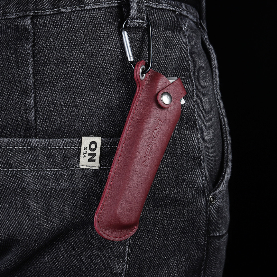 Чехол кожаный для К1, бордовый Киев - изображение 2