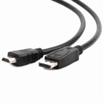 Кабель мультимедийный DisplayPort M to HDMI M 5.0m Cablexpert (CC-DP-HDMI-5M) Винница