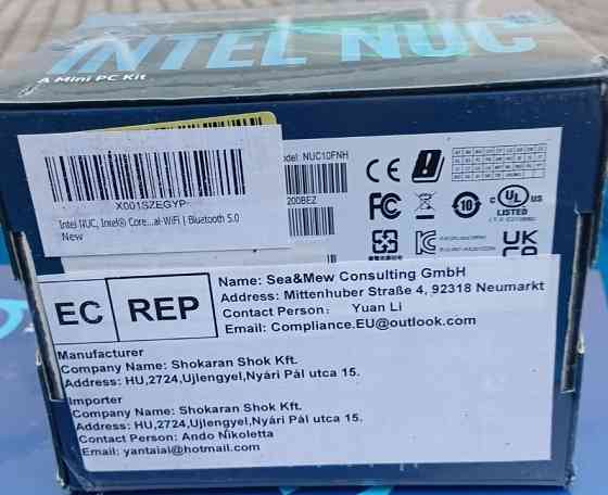 Новый персональный компьютер Intel NUC 10 на процессоре Интел i5 неттоп Харьков