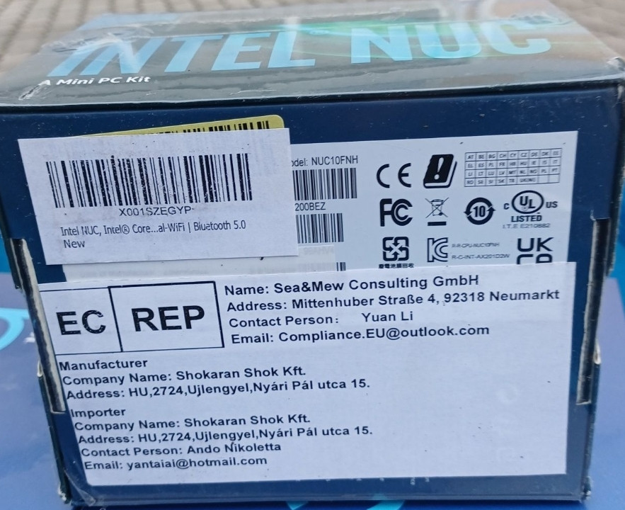 Новий персональний комп'ютер Intel NUC 10 на процесорі Інтел i5 неттоп Харків - фото 1