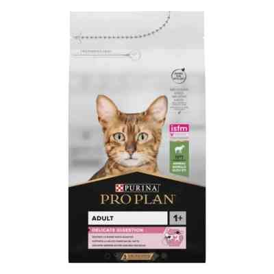 Сухой корм для кошек Purina Pro Plan Delicate Adult со вкусом ягненка 1.5 кг (7613035846685) Винница