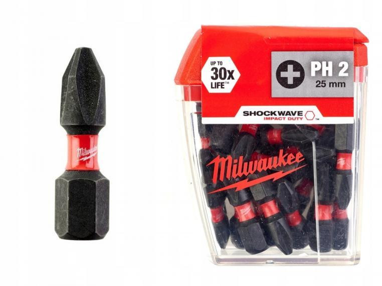 Біта Milwaukee shockwave impact duty ph2 x 25 мм 4932430853 Коломыя - изображение 1