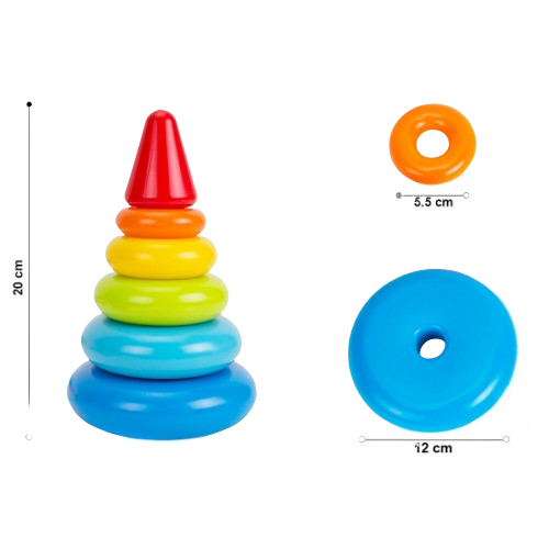 Іграшка Пірамідка Технок 6863 Житомир - изображение 2