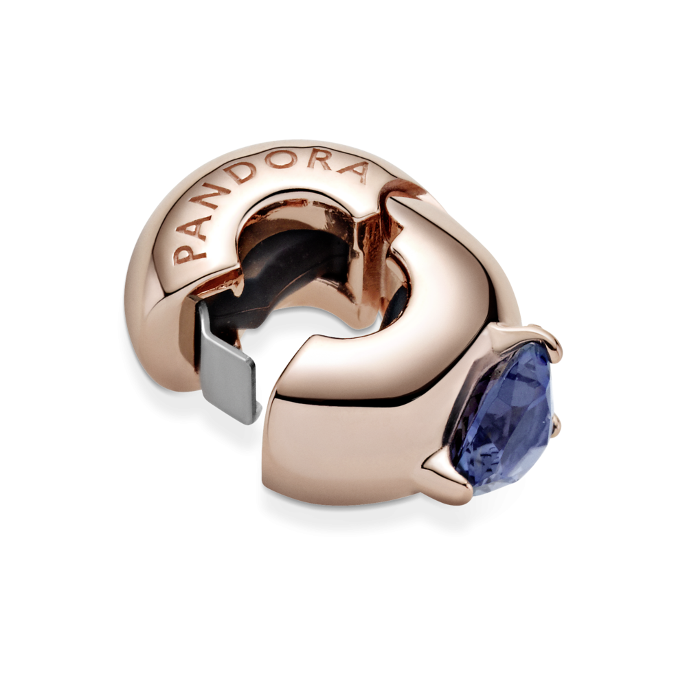 Серебряный шарм-клипса Пандора    