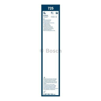 Щітка склоочисника Bosch 3 397 001 725 Вінниця - фото 3