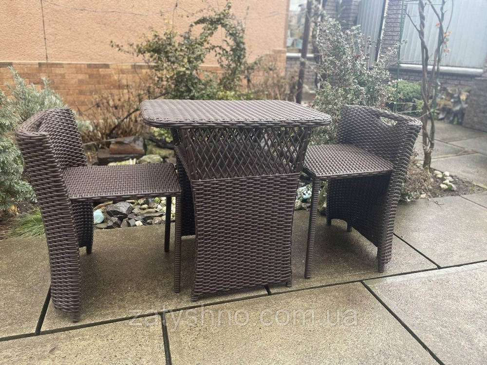 Ротанговая мебель  балконная складная серая Киев - изображение 5