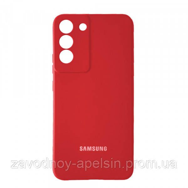Samsung S20 FE G780 Чехол Silicone Cover (красный) Одесса - изображение 1