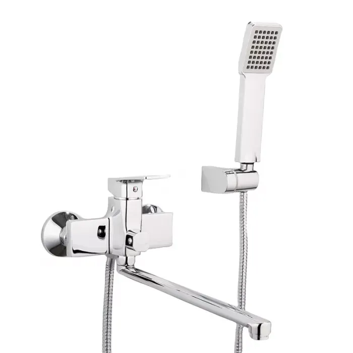 Смеситель для ванны с душевым гарнитуром Frap F2246 хром Киев - изображение 1