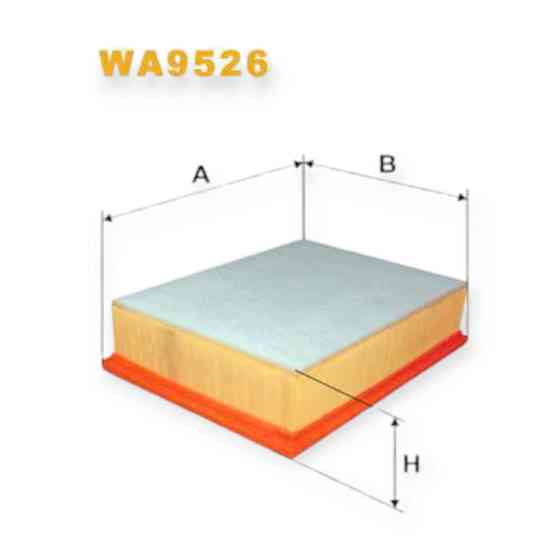 Фільтр Сітроен C4 1.8-2.0i 06- повітряний Мукачево