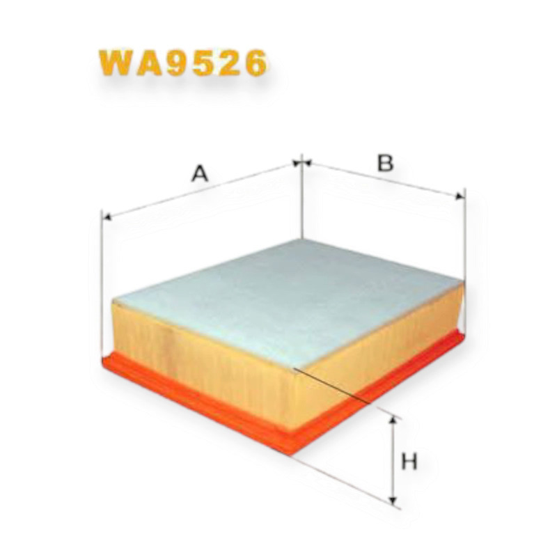 Фільтр Сітроен C4 1.8-2.0i 06- повітряний Мукачево - фото 1