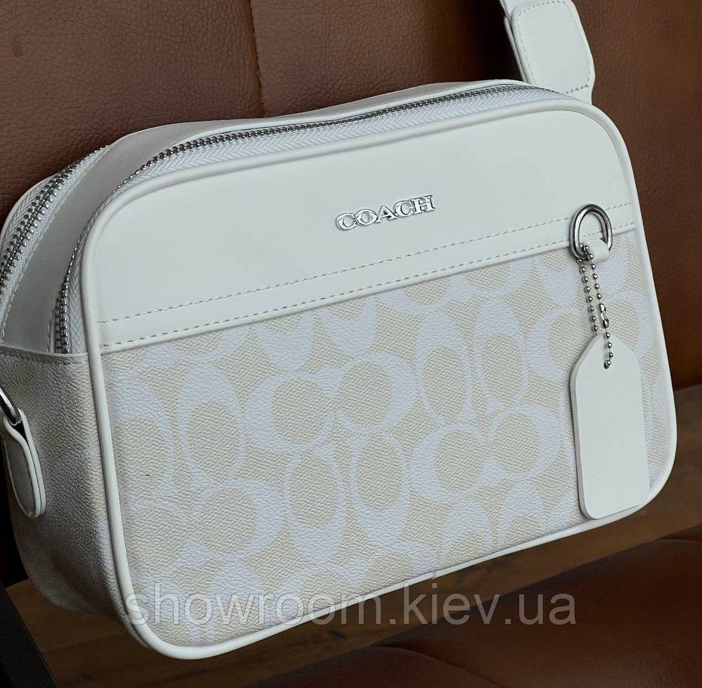 Жіноча зручна сумка crossbody Coach (1376-4) Київ - фото 4