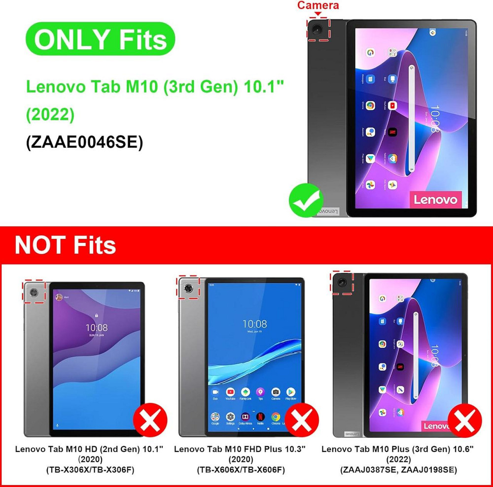 Чохол клавіатура для Lenovo Tab M10 (3rd Gen) 10.1 Inch (TB-328FU/TB-328XU) Дніпро - фото 8