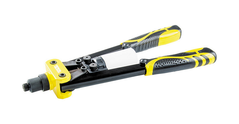 Пістолет для заклепок MASTERTOOL ПРОФІ дворучний 320 мм CrMo Ø 3.2/4.0/4.8 мм 21-0711 Коломыя - изображение 3