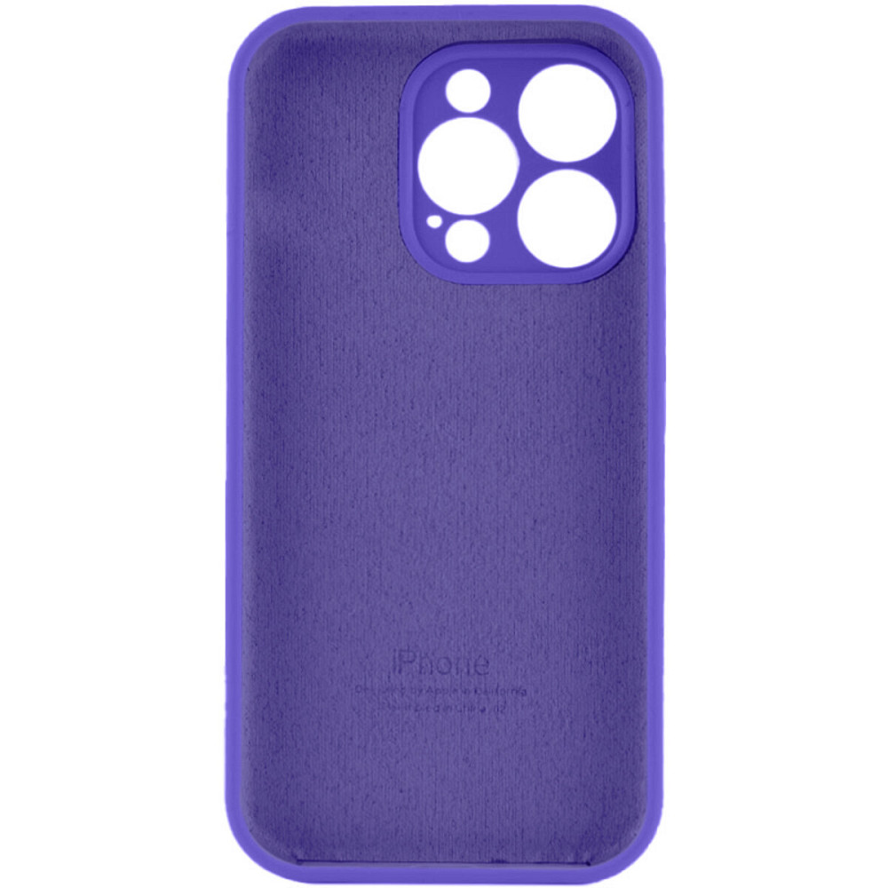 Чохол для смартфона Silicone Full Case AA Camera Protect for Apple iPhone 13 Pro Max 22,Dark Purple Киев - изображение 4
