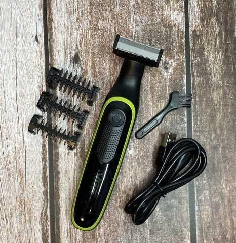 Компактний Тример акумуляторний VGR V017 pr для стрижки з насадками, вологозахисний корупс Одеса - фото 8