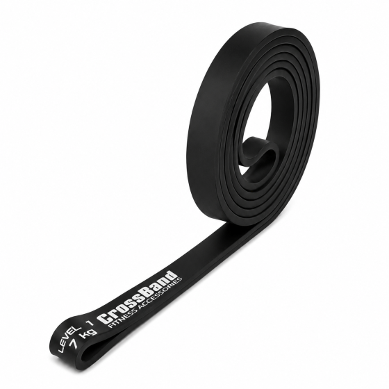 Еспандер-петля (гумка для фітнесу і кроссфіту) PowerPlay 4115 Power Band Чорна (2-7kg) Каменское