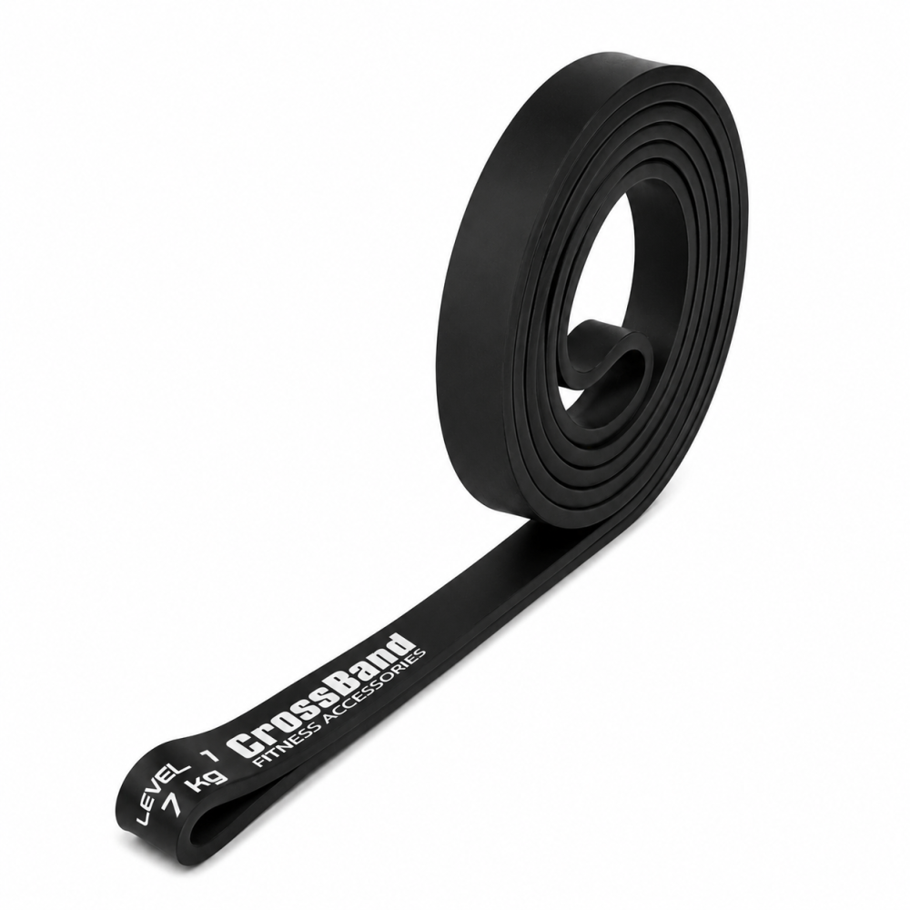 Еспандер-петля (гумка для фітнесу і кроссфіту) PowerPlay 4115 Power Band Чорна (2-7kg) Каменское - изображение 3