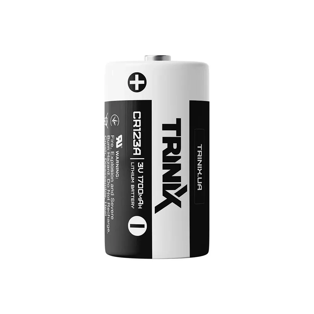 Батарея Trinix CR123A 3V LiMnO2 1700mAh (28-00033) Киев - изображение 1