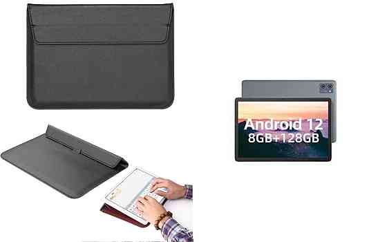 Чохол-конверт VitoCase для Jumper EZpad M10SE, з функцією підставки для планшета Чорний Київ