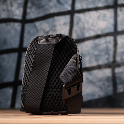 Сумка Vintage Слінг з текстилю Сіра (22869) Вінниця - фото 9