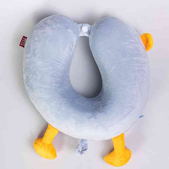 Подушка для шиї Duck U-подібна, блакитний HP-56-4BL Коломия