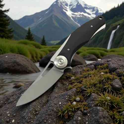 Нож складной Toucan D2, Black Днепр