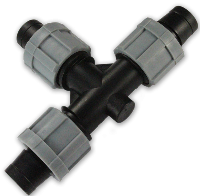 Трійник для крапельної стрічки, DSTA06-00L Киев - изображение 1