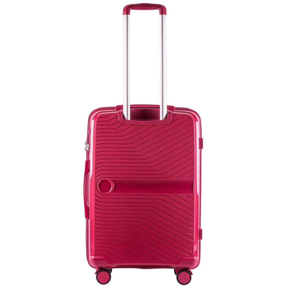 Чемодан полипропиленовый WINGS 181-04 средний 68 см красный Киев - изображение 3