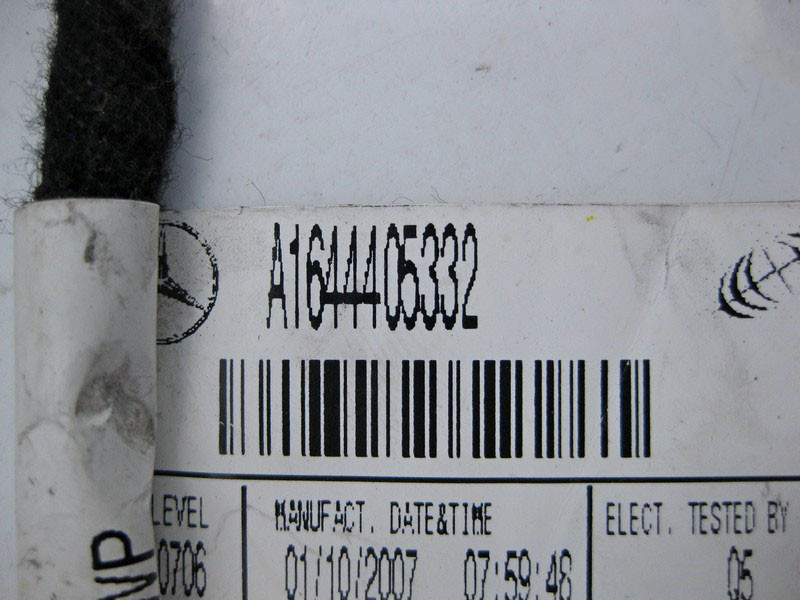 Mercedes-Benz  A1644405332 Джгут електропроводки дверей багажника праворуч GL X164 Одеса - фото 3