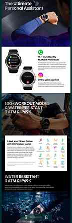 СМАРТ - Часы: Zeblaze Vibe 7 Pro Smart , Браслет Band Watch Xiaomi. Киев
