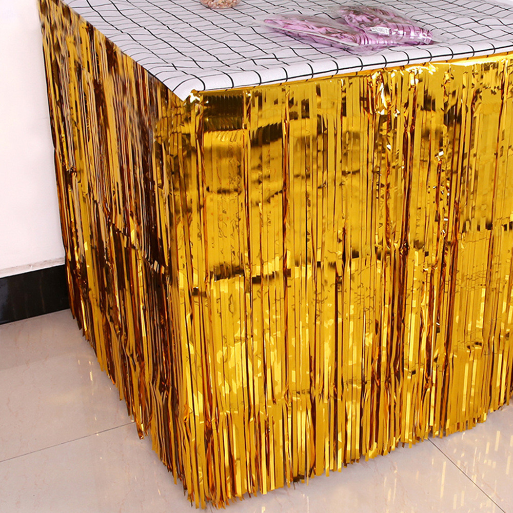 Дощик широкий на стіну та стіл 74 см на 274 см золотистий Київ - фото 2