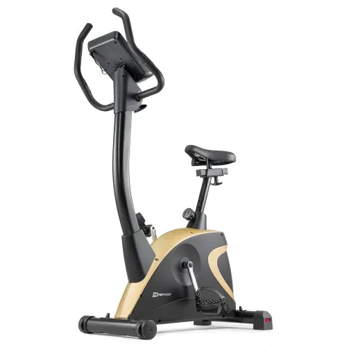 Велотренажер електромагнітний Hop-Sport 005H чорно-жовтий Київ