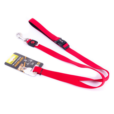 Повідець для собак GimDog HARLEM неопрен 2.5х120 см (червоний) (8009632058924) Вінниця - фото 2