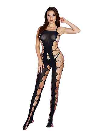 Бодистокинг - Bodystocking 2072, black - One Size Sex Aura Киев