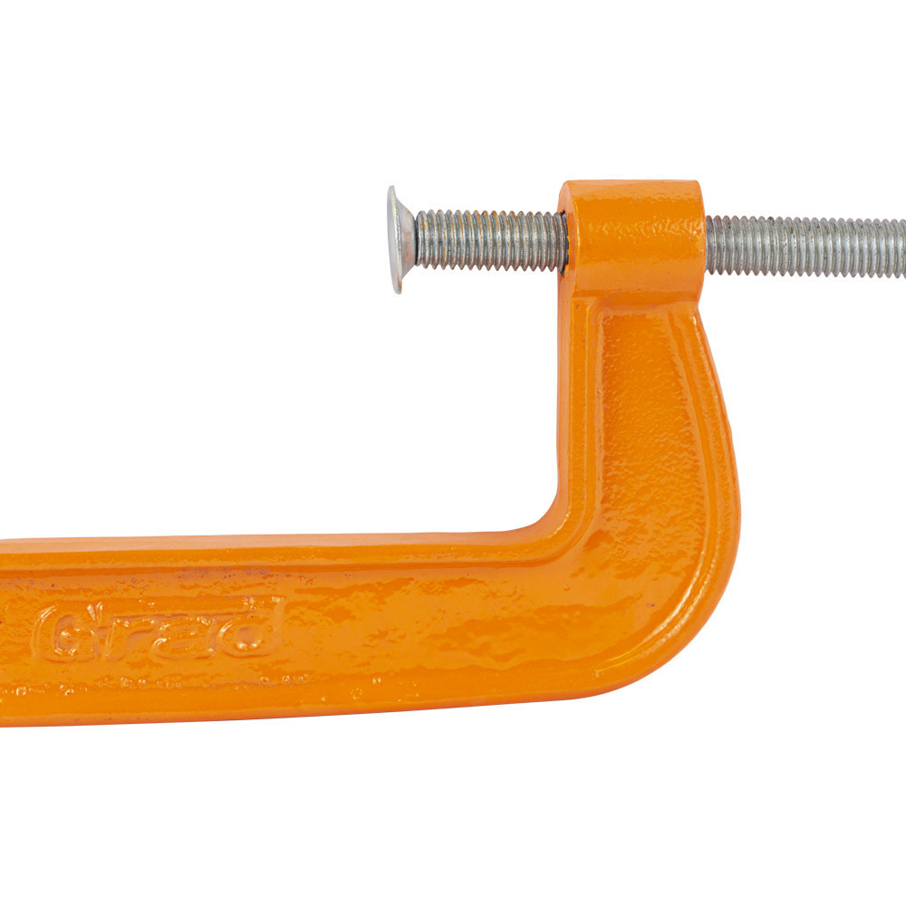 Струбцина столярная тип G 125мм GRAD (4241545) Ровно - изображение 7