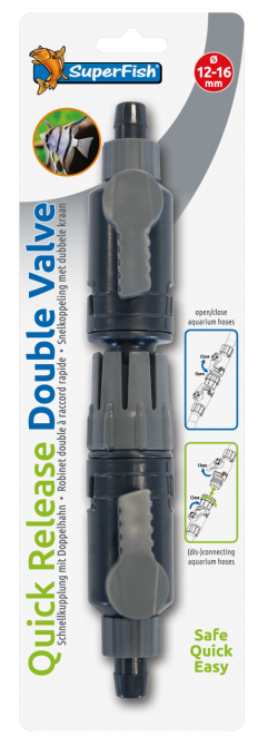 Подвійний швидкознімний клапан SF QUICK RELEASE DOUBLE VALVE 12/16 MM (A8060130) Київ - фото 2