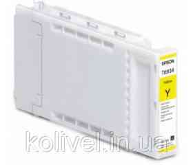 Картридж Epson SC-T3000/5000/7000  Epson UltraChrome XD Yellow, 350 ml (C13T693400) Киев