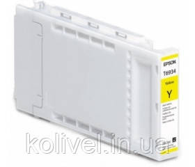 Картридж Epson SC-T3000/5000/7000  Epson UltraChrome XD Yellow, 350 ml (C13T693400) Киев - изображение 1