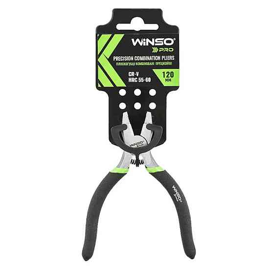Плоскогубцы Winso Pro прецизионные комбинированные Cr-V 120мм Київ
